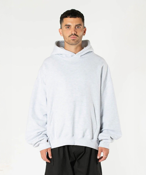WISM(ウィズム)の「Estudio Niksen / エストゥディオ・ニクセン Signature Thumb Hoodie(パーカー・メンズ・ライトグレー/ブラック・FREE)」の18枚目の写真