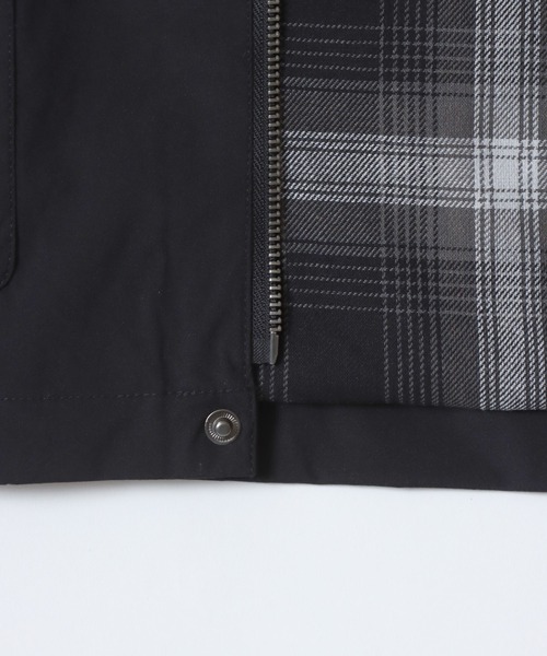 SITRY（シトリー）の「Hunting Jacket/コーデュロイ襟 ハンティングジャケット ブルゾン ハーフコート 撥水 防風 ストレッチ（ブルゾン・メンズ・ブラック/カーキ/アイボリー・L/M/LL）」の20枚目の写真