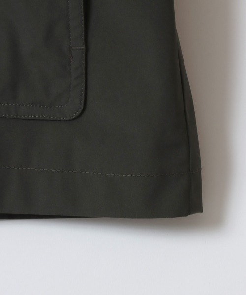 SITRY（シトリー）の「Hunting Jacket/コーデュロイ襟 ハンティングジャケット ブルゾン ハーフコート 撥水 防風 ストレッチ（ブルゾン・メンズ・ブラック/カーキ/アイボリー・L/M/LL）」の18枚目の写真