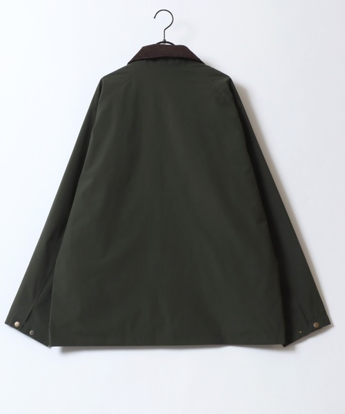 SITRY（シトリー）の「Hunting Jacket/コーデュロイ襟 ハンティングジャケット ブルゾン ハーフコート 撥水 防風 ストレッチ（ブルゾン・メンズ・ブラック/カーキ/アイボリー・L/M/LL）」の6枚目の写真