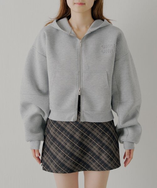 Chico（チコ）の「【セットアップ対応】Wジップボリュームスリーブ