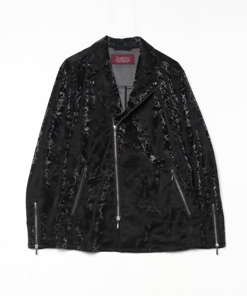 TORNADO MART（トルネードマート）の「ﾉﾜｰﾙｴｸﾘﾌﾟｽﾗｲﾀﾞｰｽﾞﾌﾞﾙｿﾞﾝ（ライダースジャケット・メンズ・グレー/ブラック・MEDIUM/LARGE/LL）」の13枚目の写真