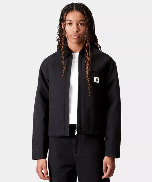 Carhartt WIP（カーハートダブリューアイピー）の「Carhartt WIP/カーハートダブリューアイピー W OG DETROIT JACKET デトロイトジャケット I032236（その他アウター・レディース・ブラック・XS）」の4枚目の写真