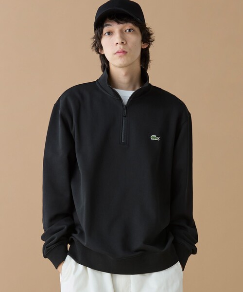 LACOSTE(ラコステ)の「ハイネックハーフジップスウェット(スウェット・メンズ・ブラック/ベージュ/ネイビー/グレー・2/3/4/6/5)」の19枚目の写真
