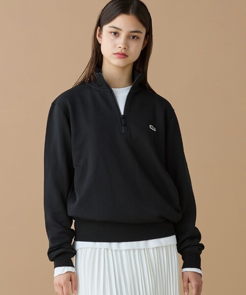 LACOSTE(ラコステ)の「ハイネックハーフジップスウェット(スウェット・メンズ・ブラック/ベージュ/ネイビー/グレー・2/3/4/6/5)」の15枚目の写真