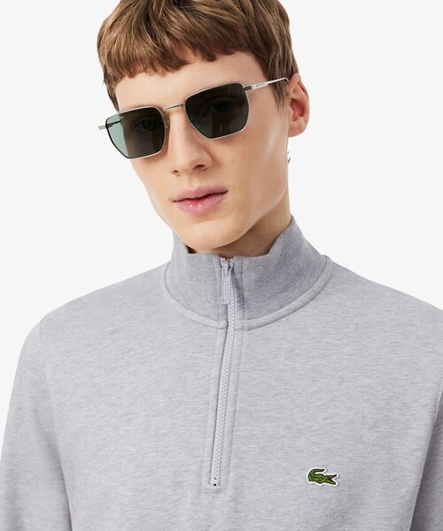 LACOSTE(ラコステ)の「ハイネックハーフジップスウェット(スウェット・メンズ・ブラック/ベージュ/ネイビー/グレー・2/3/4/6/5)」の8枚目の写真