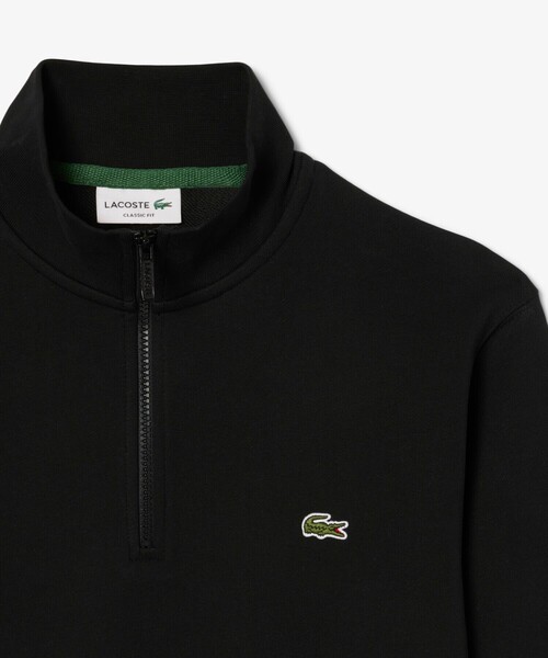 LACOSTE(ラコステ)の「ハイネックハーフジップスウェット(スウェット・メンズ・ブラック/ベージュ/ネイビー/グレー・2/3/4/6/5)」の12枚目の写真