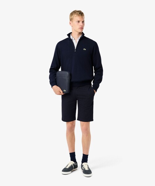 LACOSTE(ラコステ)の「ハイネックハーフジップスウェット(スウェット・メンズ・ブラック/ベージュ/ネイビー/グレー・2/3/4/6/5)」の17枚目の写真