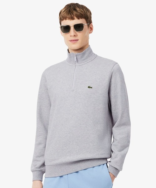 LACOSTE(ラコステ)の「ハイネックハーフジップスウェット(スウェット・メンズ・ブラック/ベージュ/ネイビー/グレー・2/3/4/6/5)」の2枚目の写真