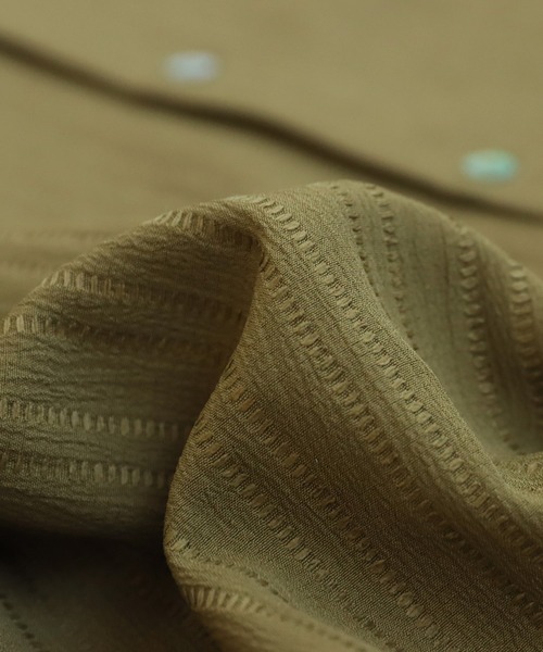 antiqua(アンティカ)の「シャツワンピース(シャツワンピース・レディース・ブラック/カーキ・P/R)」の19枚目の写真