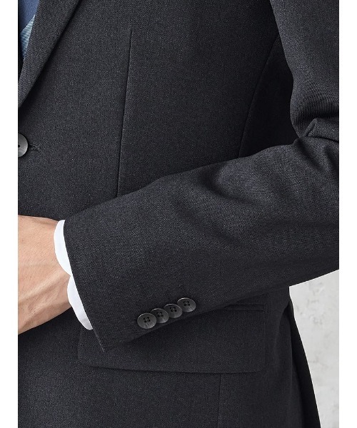 Perfect Suit FActory(パーフェクトスーツファクトリー)の「《WOOLY WASH SUIT》WEB限定スーツ【洗える/ウールライク】ストライプ ネイビー(スーツセット・メンズ・ネイビー・AB5/AB6/Y5/Y6/A5/A6/AB7/A4/BB5/BB6/AB8/Y4/A7/Y7/AB4/A8/BB8/BB7/BB4)」の10枚目の写真