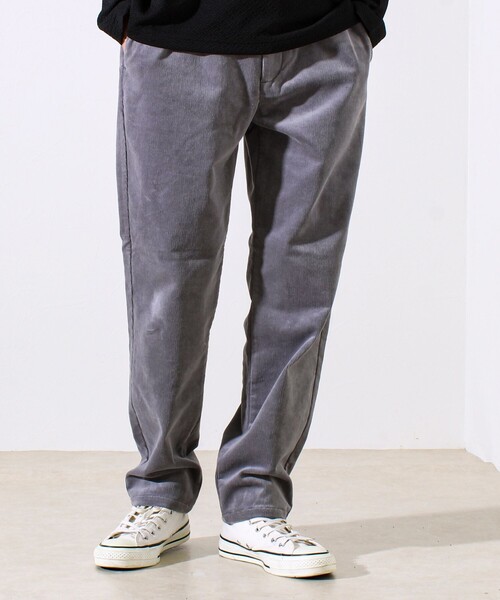 GLOSTER(グロスター)の「【あったか快適なのに上品見え】コール裏フリースストレッチイージーパンツ(その他パンツ・メンズ・ネイビー/ベージュ/ブラック/グレー・S/M/L/XL)」の3枚目の写真