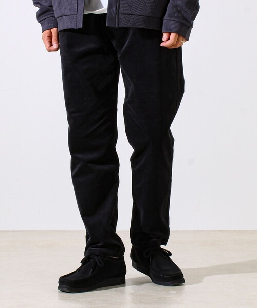 GLOSTER(グロスター)の「【あったか快適なのに上品見え】コール裏フリースストレッチイージーパンツ(その他パンツ・メンズ・ネイビー/ベージュ/ブラック/グレー・S/M/L/XL)」の2枚目の写真