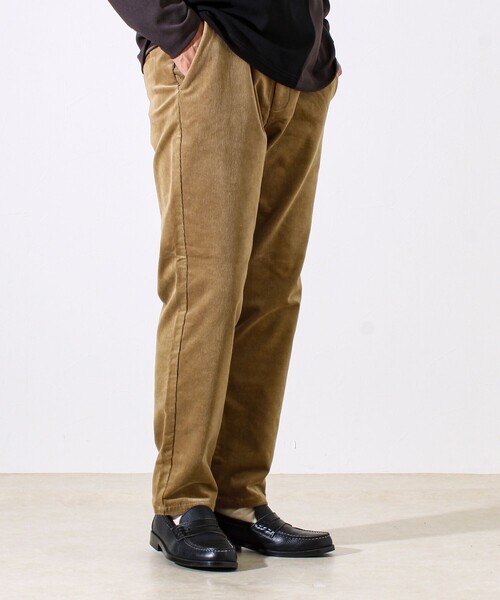 GLOSTER(グロスター)の「【あったか快適なのに上品見え】コール裏フリースストレッチイージーパンツ(その他パンツ・メンズ・ネイビー/ベージュ/ブラック/グレー・S/M/L/XL)」の12枚目の写真