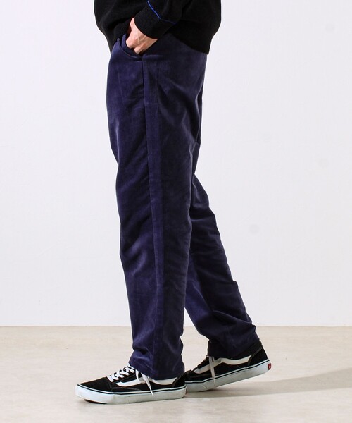 GLOSTER(グロスター)の「【あったか快適なのに上品見え】コール裏フリースストレッチイージーパンツ(その他パンツ・メンズ・ネイビー/ベージュ/ブラック/グレー・S/M/L/XL)」の20枚目の写真