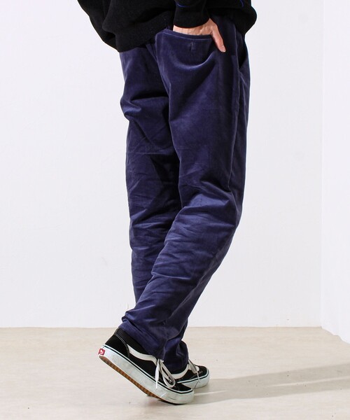 GLOSTER(グロスター)の「【あったか快適なのに上品見え】コール裏フリースストレッチイージーパンツ(その他パンツ・メンズ・ネイビー/ベージュ/ブラック/グレー・S/M/L/XL)」の21枚目の写真
