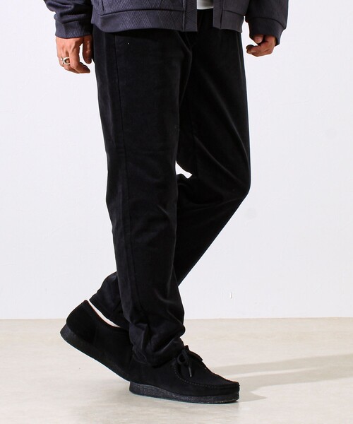 セール】【あったか快適なのに上品見え】コール裏フリースストレッチ