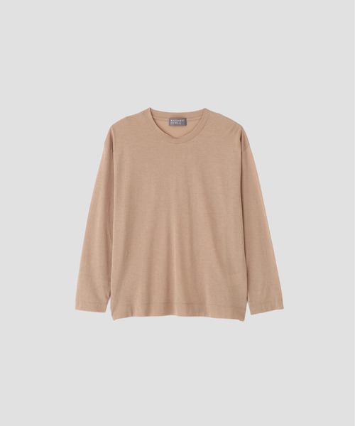 MARGARET HOWELL(マーガレットハウエル)の「SHEER COTTON JERSEY TOP(Tシャツ/カットソー・レディース・ホワイト系その他2/ネイビー系1/ピンク系その他・2)」の3枚目の写真