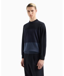 EMPORIO ARMANI｜エンポリオアルマーニのニット/セーター（ブルー