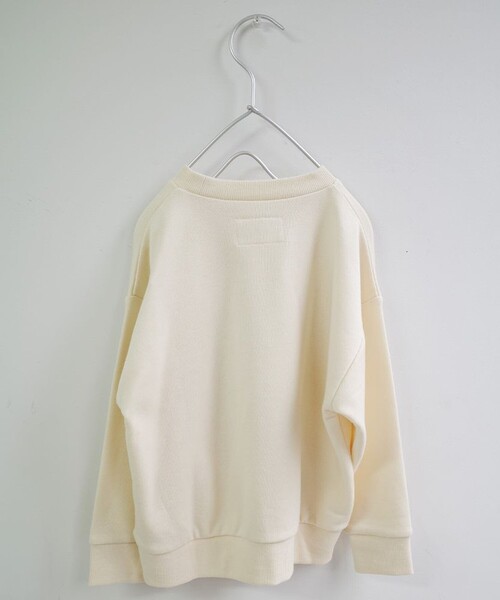 aBity select（アビティセレクト）の「【aBity select./アビティセレクト】MY FAVORITEアソートモチーフ裏毛トレーナー（スウェット・キッズ・ブラック/アイボリー/ライトグレー・90/110/100/120/130）」の6枚目の写真