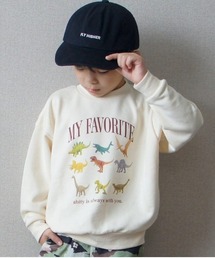 aBity select | 【aBity select./アビティセレクト】MY FAVORITEアソートモチーフ裏毛トレーナー(スウェット)