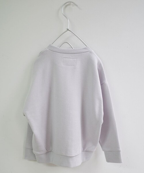 aBity select（アビティセレクト）の「【aBity select./アビティセレクト】MY FAVORITEアソートモチーフ裏毛トレーナー（スウェット・キッズ・ブラック/アイボリー/ライトグレー・90/110/100/120/130）」の7枚目の写真