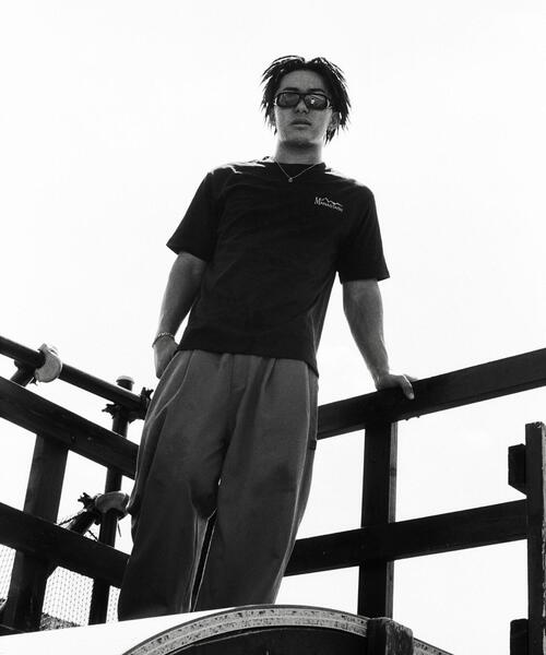 Dickies（ディッキーズ）の「MANASTASH/マナスタッシュ×DICKIES/ディッキーズ/DICKIES TEE ORIGINAL LOGO（Tシャツ/カットソー・メンズ・ブラック/ホワイト・M/L/XL）」の7枚目の写真