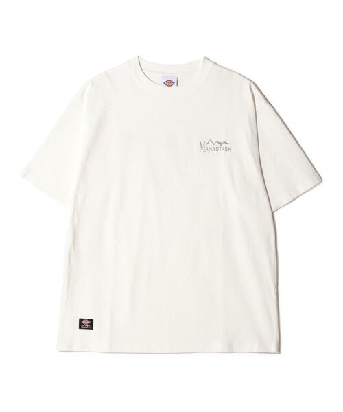 Dickies（ディッキーズ）の「MANASTASH/マナスタッシュ×DICKIES/ディッキーズ/DICKIES TEE ORIGINAL LOGO（Tシャツ/カットソー・メンズ・ブラック/ホワイト・M/L/XL）」の8枚目の写真