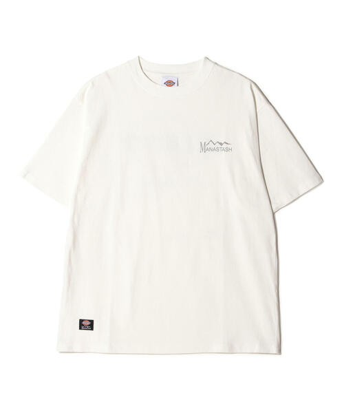 Dickies（ディッキーズ）の「MANASTASH/マナスタッシュ×DICKIES/ディッキーズ/DICKIES TEE ORIGINAL LOGO（Tシャツ/カットソー・メンズ・ブラック/ホワイト・M/L/XL）」の13枚目の写真