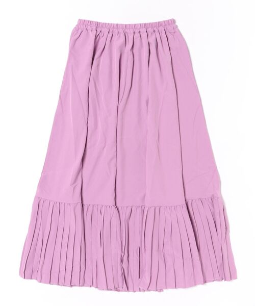 カヤ（カヤ）の「【カヤ】襞寄せインナースカート（スカート・レディース・スミクロ/ホワイト/ライトパープル/エンジ・FREE）」の3枚目の写真