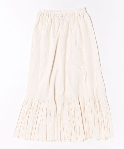 カヤ（カヤ）の「【カヤ】襞寄せインナースカート（スカート・レディース・スミクロ/ホワイト/ライトパープル/エンジ・FREE）」の2枚目の写真