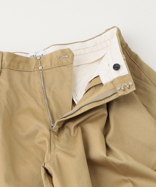 TANAKA（タナカ）の「TANAKA (タナカ) HAKAMA TROUSERS BEIGE（スラックス・メンズ・ベージュ・29/30/31）」の3枚目の写真