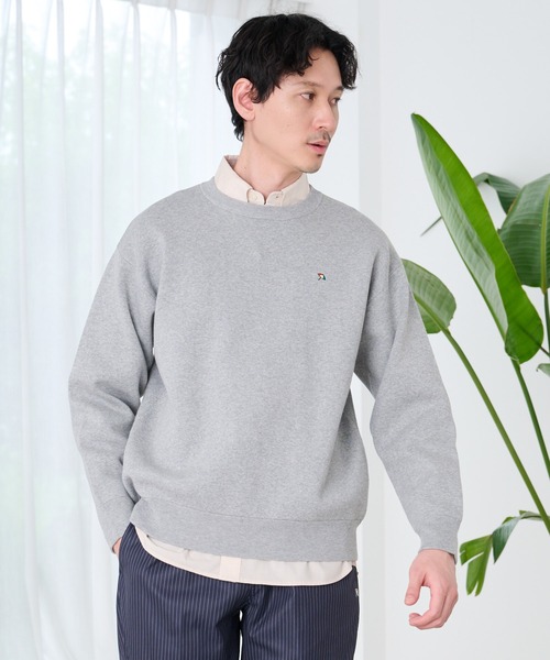 Arnold Palmer（アーノルドパーマー）の「シェア スウェットライクニット プルオーバー（ニット/セーター・レディース・ブラック/杢グレー/ブルー・XS/S/M/L/LL）」の3枚目の写真