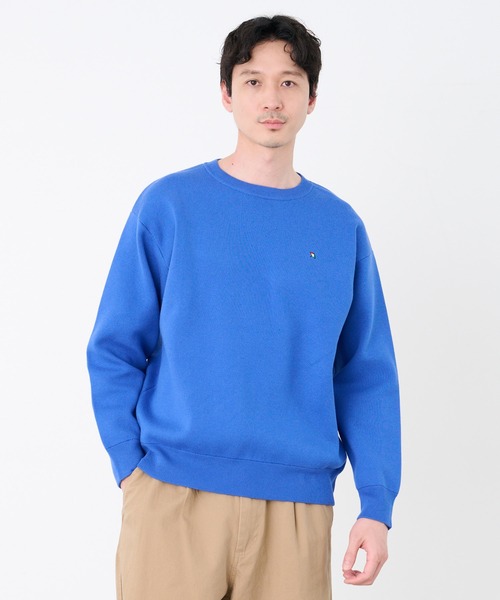 Arnold Palmer（アーノルドパーマー）の「シェア スウェットライクニット プルオーバー（ニット/セーター・レディース・ブラック/杢グレー/ブルー・XS/S/M/L/LL）」の11枚目の写真