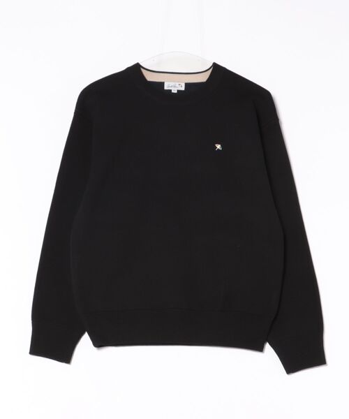 Arnold Palmer（アーノルドパーマー）の「シェア スウェットライクニット プルオーバー（ニット/セーター・レディース・ブラック/杢グレー/ブルー・XS/S/M/L/LL）」の21枚目の写真