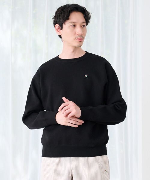 Arnold Palmer（アーノルドパーマー）の「シェア スウェットライクニット プルオーバー（ニット/セーター・レディース・ブラック/杢グレー/ブルー・XS/S/M/L/LL）」の22枚目の写真