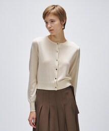 cloenc | 【手洗い可】シルクカシミヤ混ベーシックニットカーディガン(カーディガン/ボレロ)