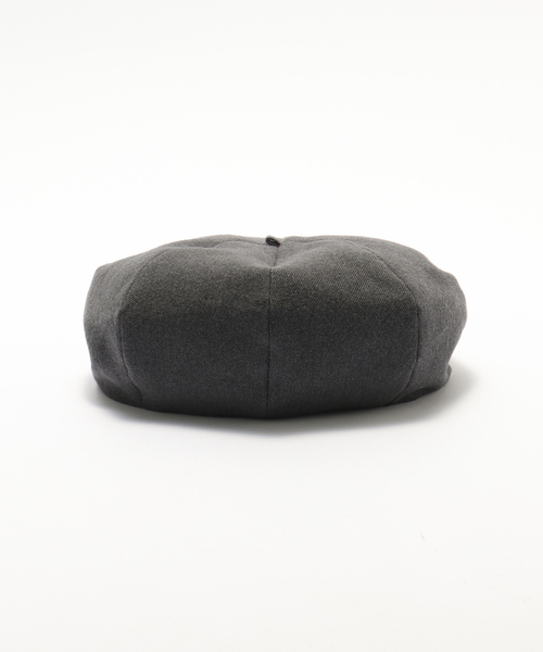 RACAL（ラカル）の「RACAL / ラカル 8Panel Beret Cas（キャスケット・メンズ・チャコールグレー/ブラック・FREE）」の4枚目の写真