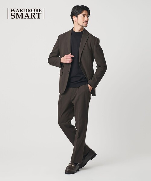 秋冬【ユナイテッドアローズ】セットアップ スーツ ジャケット パンツ WEB限定 WARDROBE SMART】ウインター TR セットアップ