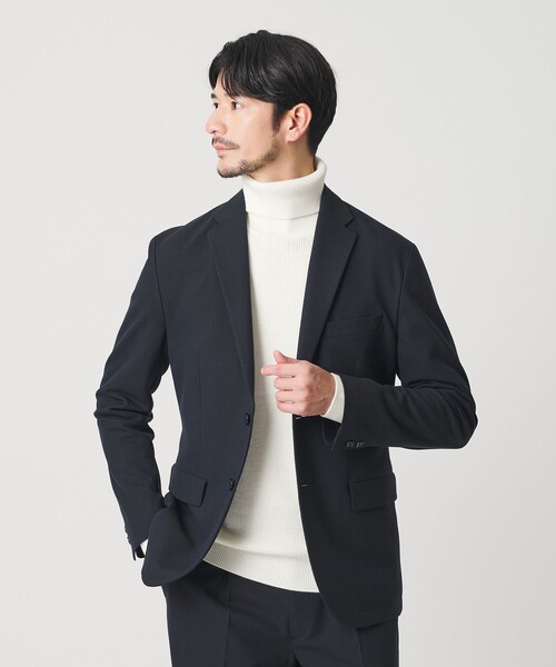 BEAUTY&YOUTH UNITED ARROWS（ビューティーアンドユースユナイテッドアローズ）の「【WEB限定 WARDROBE SMART】ウインター TR セットアップ/ジャケット＆イージーパンツ（セットアップ・メンズ・ダークブラウン/ダークグレー/ロイヤルブルー/ネイビー・S/M/L/XL）」の5枚目の写真