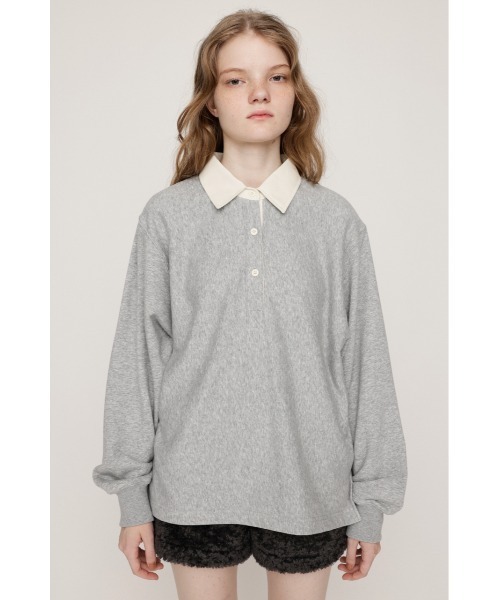 SLY（スライ）の「SW RUGGER SH スウェット ラガーシャツ 秋服 冬服