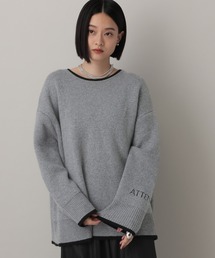 A part by | 【前後2WAY】ロゴニットプルオーバー(ニット/セーター)