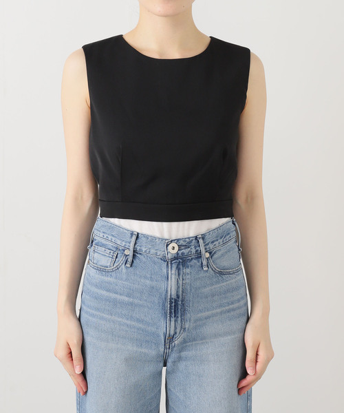 La TOTALITE（ラトータリテ）の「チュールセットアップドレス（ドレス・レディース・チャコールグレー/ベージュ・FREE）」の11枚目の写真