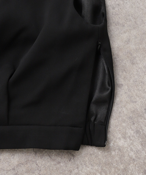 La TOTALITE（ラトータリテ）の「チュールセットアップドレス（ドレス・レディース・チャコールグレー/ベージュ・FREE）」の12枚目の写真