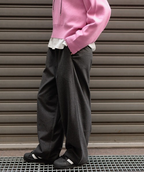 GEORGE'S（ジョージズ）の「イージーワイドスラックス（スラックス・レディース・グレー/ブラック/ベージュ・SMALL/MEDIUM）」の10枚目の写真