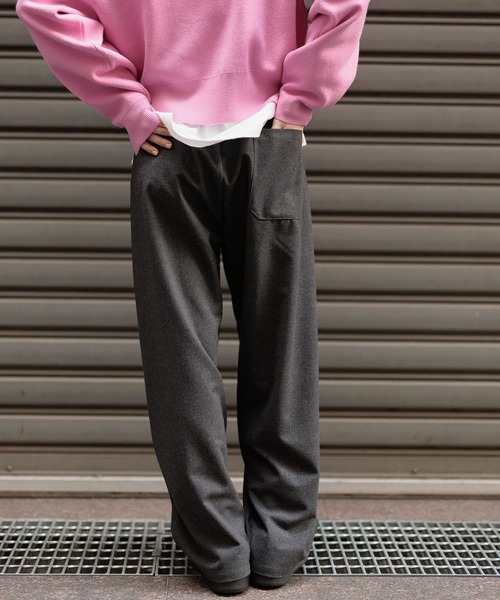 GEORGE'S（ジョージズ）の「イージーワイドスラックス（スラックス・レディース・グレー/ブラック/ベージュ・SMALL/MEDIUM）」の12枚目の写真
