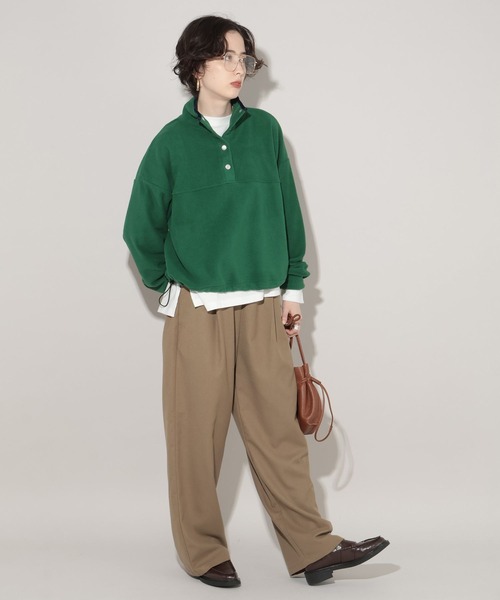 GEORGE'S（ジョージズ）の「イージーワイドスラックス（スラックス・レディース・グレー/ブラック/ベージュ・SMALL/MEDIUM）」の20枚目の写真