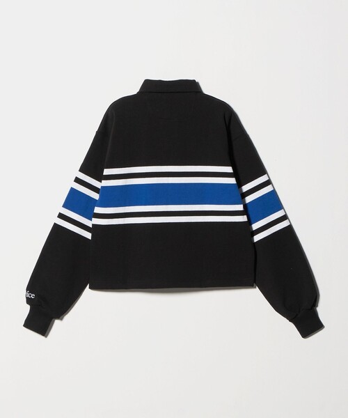 Barbarian（バーバリアン）の「【別注】＜BARBARIAN＞ラグビーシャツ S（Tシャツ/カットソー・メンズ・ワイン/ブラック・FREE）」の9枚目の写真