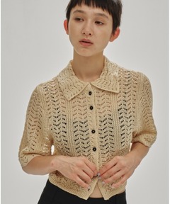セール】Lace Knit Shirts（シャツ/ブラウス）｜TODAYFUL（トゥデイ
