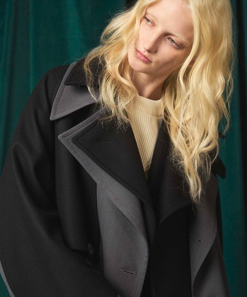 美品 maison special メゾンスペシャル オーバーダブルコート 美品 maison special メゾンスペシャル オーバーダブルコート